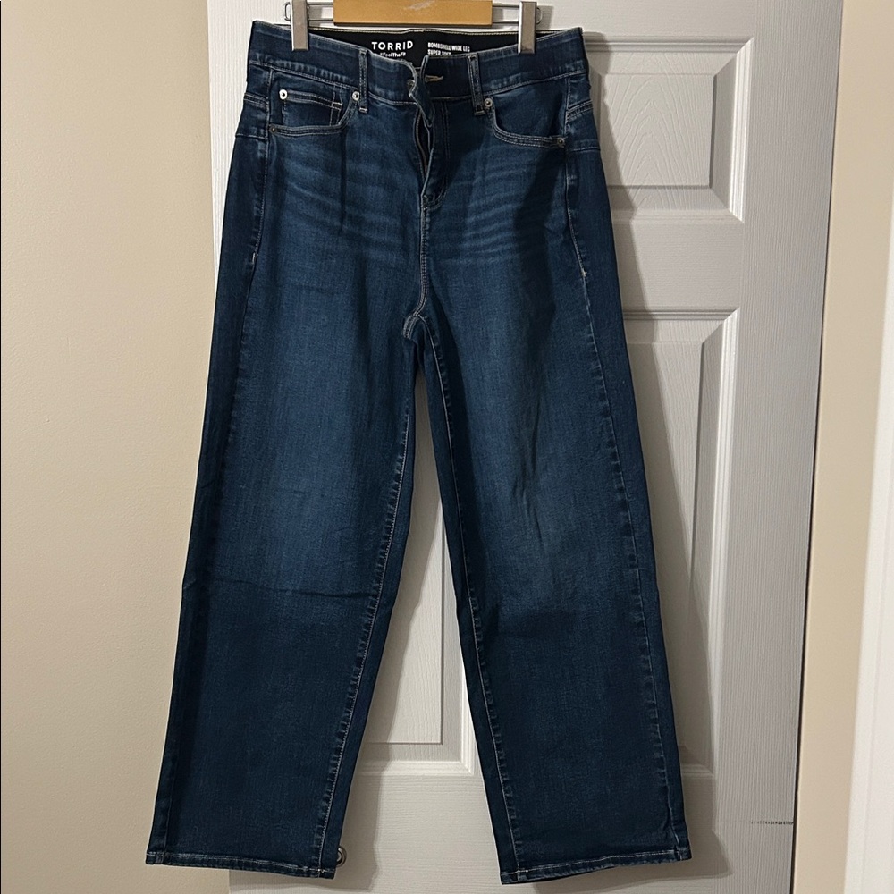 Torrid Indigo Wide-Leg Jeans